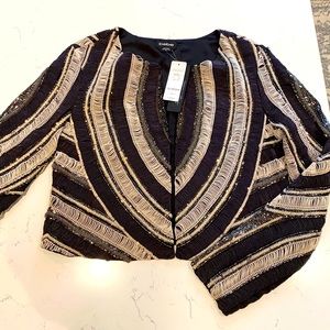 Medium BEBE sequin embellished jacket